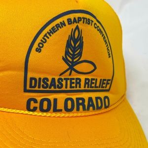 Men's Colorado Trucker Hat Disaster Relief Southern Baptist Convention Vintage